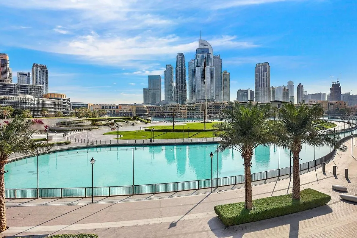Apartamento First Class 2Br Burj Khalifa & Fountain View Dubai