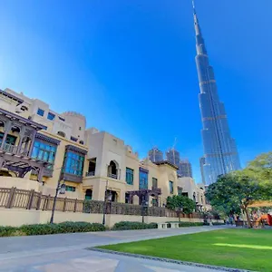 Apartment Durrani Homes - Arabian Luxury At Souk Al Bahar Besides Burj Khalifa & Mall, Dubai