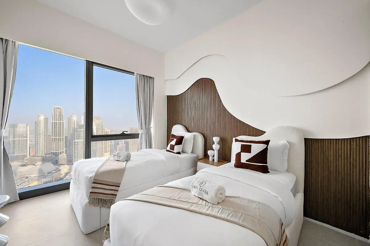 Apartment First Class 2Br Burj Khalifa & Fountain View Dubai